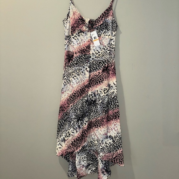 Jessica Simpson Women's Animal Print Slip Dress - Picture 9 of 10